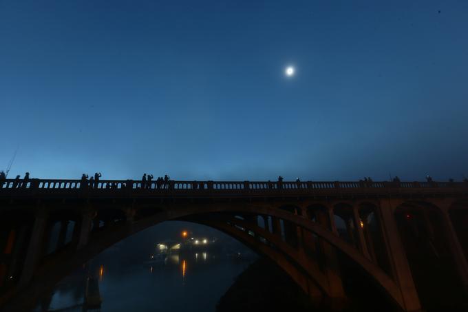 Sončni mrk ZDA | Foto: Reuters