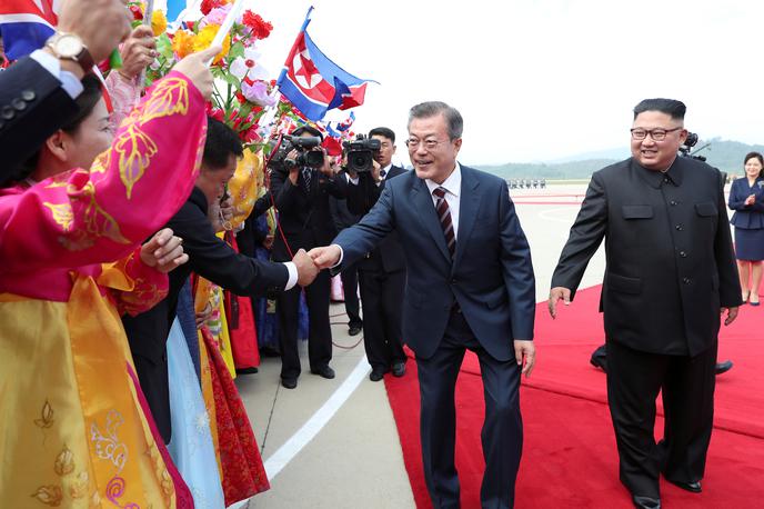 Moon Jae-in, Kim Joung Un | Foto Reuters