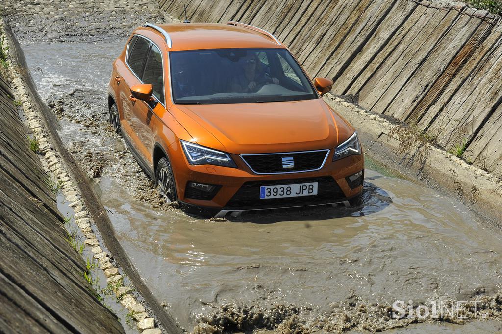 Seat ateca - terenska offroad preizkušnja