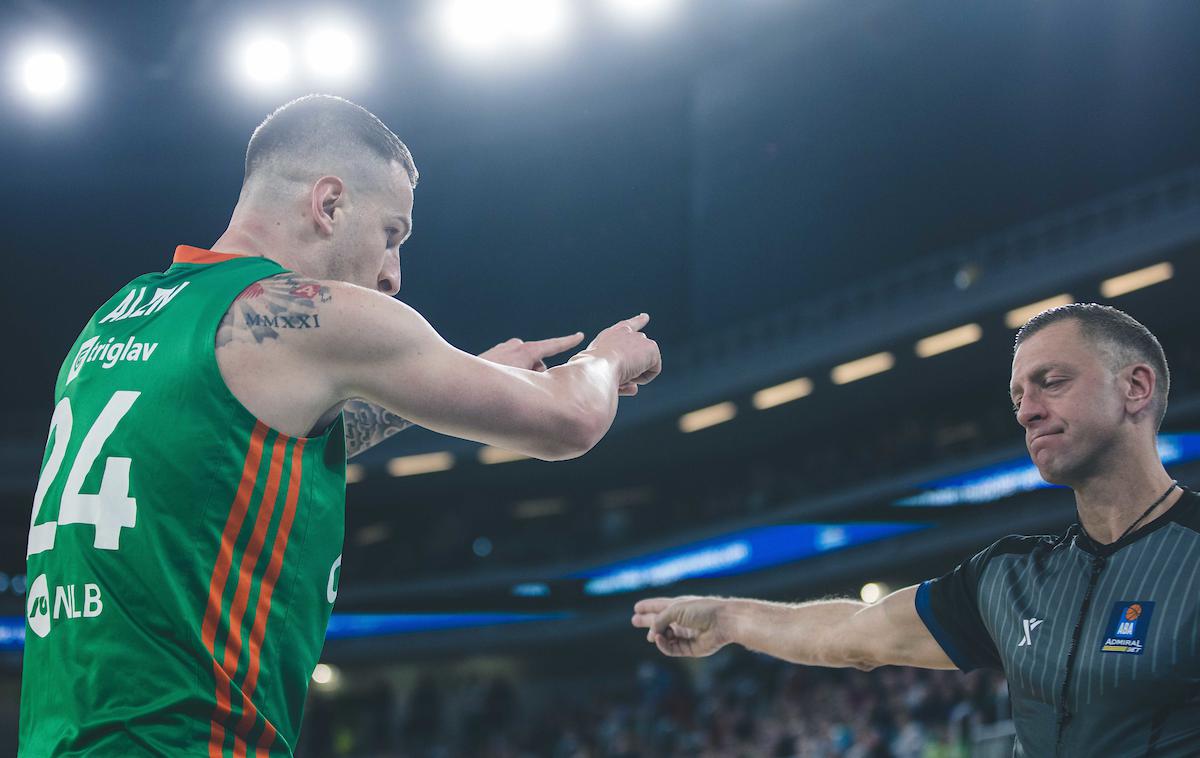 Cedevita Olimpija : Budućnost liga ABA Alen Omić | Foto Grega Valančič/Sportida