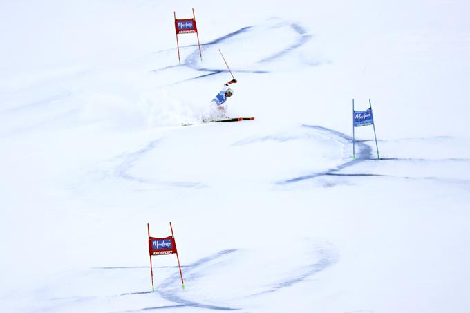 Takole je zmago zapravila Michelle Gisin. | Foto: AP / Guliverimage