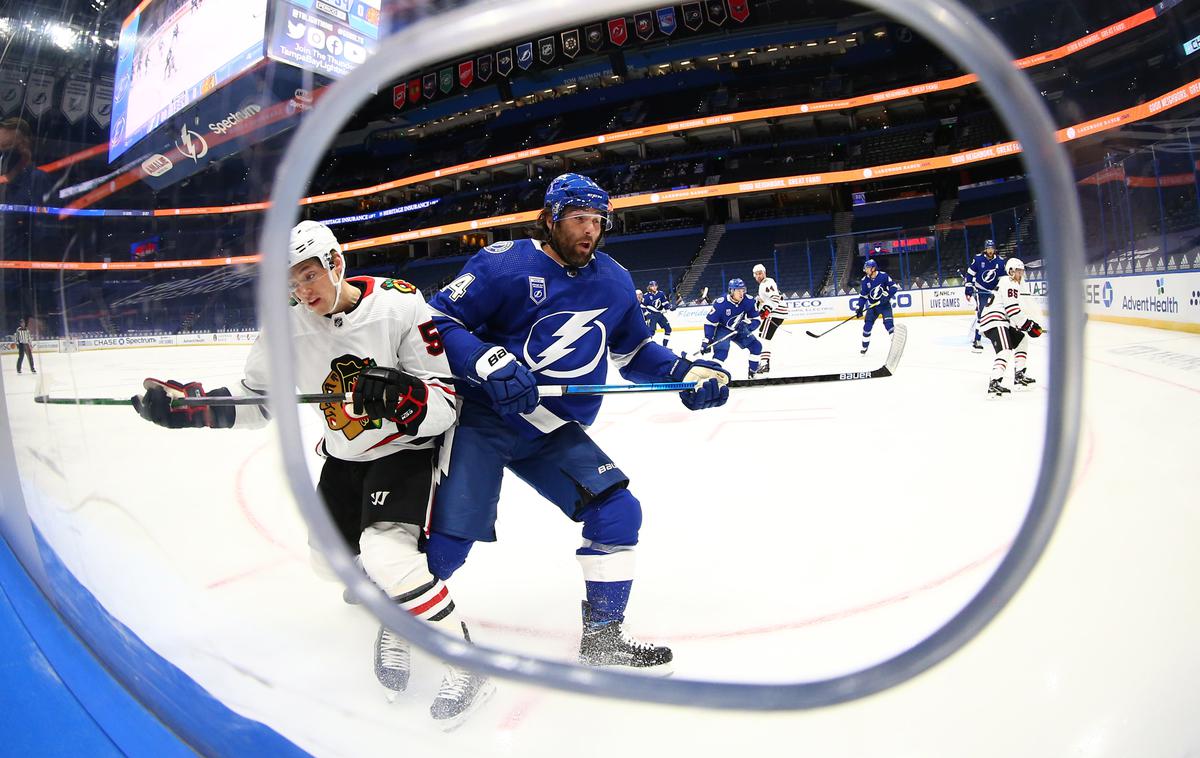 Tampa Bay Lightning - Chicago Blackhawks | Tampa je še drugič zapored premagala Chicago. | Foto Reuters