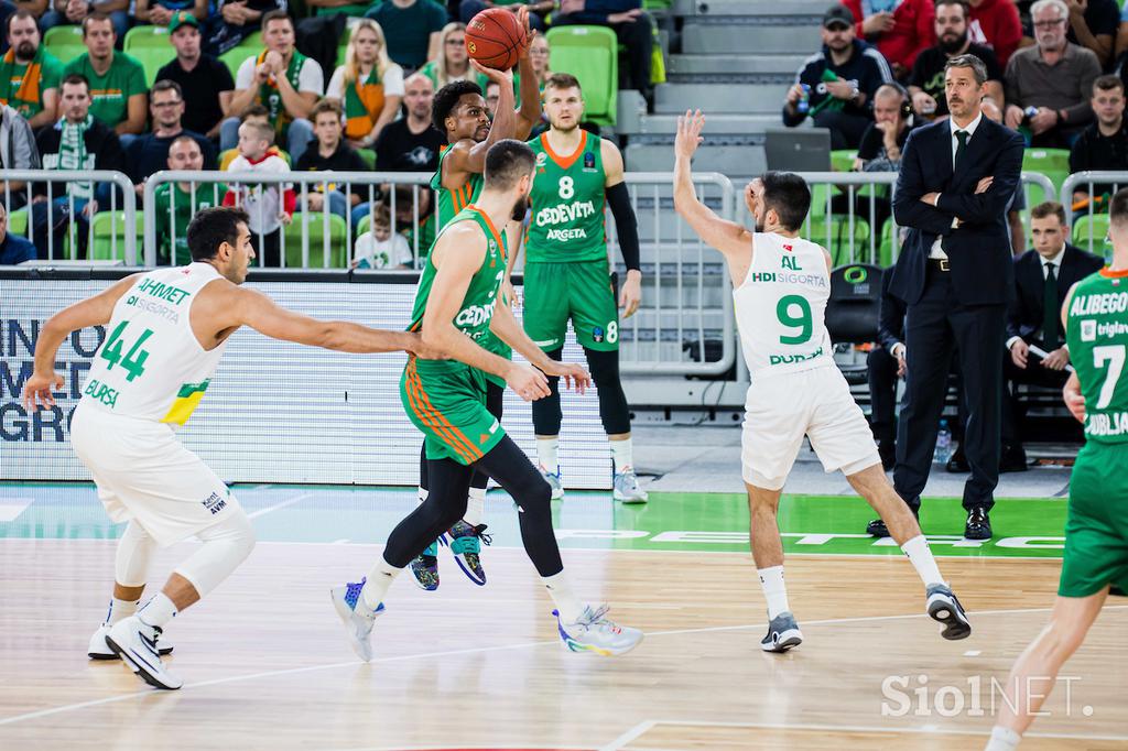 KK Cedevita Olimpija : Bursaspor