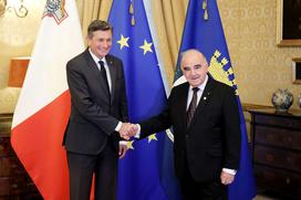 Borut Pahor Malta