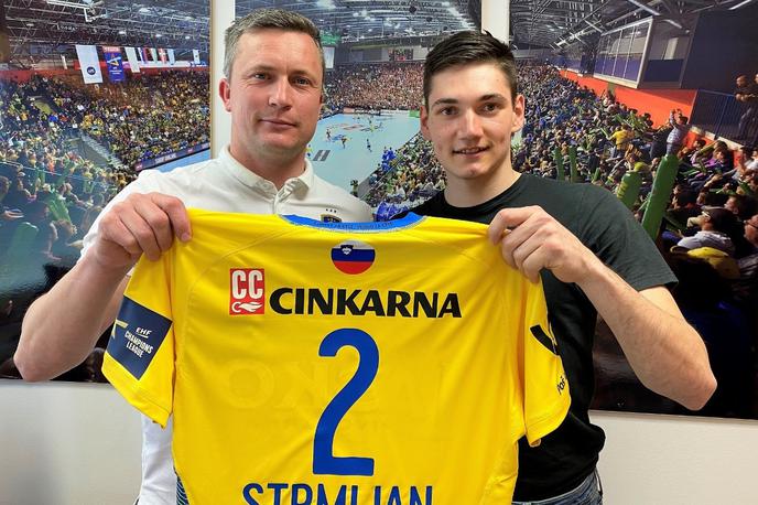 Tilen Strmljan | Tilen Strmljan je novo ime v vrstah Celja. | Foto RK Celje Pivovarna Laško