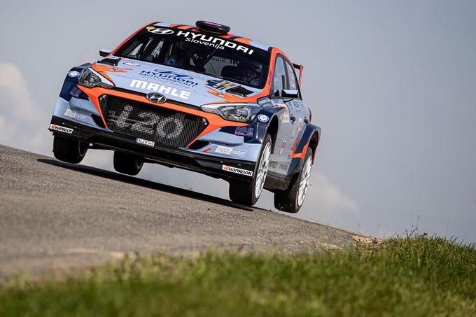 Rok Turk in Blanka Kacin (hyundai i20 R5) bosta prva favorita 35. relija v Velenju. | Foto: WRC Croatia