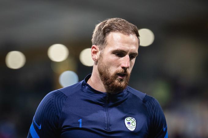 Jan Oblak je nazadnje nastopil v ponedeljek v Mariboru, ko je s Slovenijo doživel poraz proti Rusiji (1:2), po katerem je ostal brez možnosti za preboj na SP 2022. | Foto: Blaž Weindorfer/Sportida