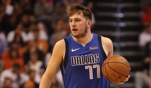 Luka Dončić v ligi NBA kot riba v vodi