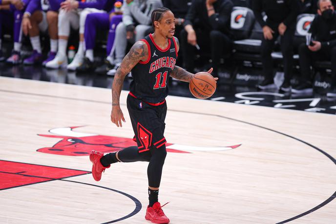 DeMar DeRozan | Košarkar Chicaga DeMar DeRozan je na tekmi proti Sacramentu postavil nov rekord lige NBA. | Foto Guliverimage