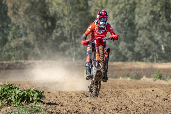 Tim Gajser 2023 | Tim Gajser je padel na drugi pripravljalni dirki pred novo sezono svetovnega prvenstva. | Foto Honda Pro Racing/ShotbyBavo