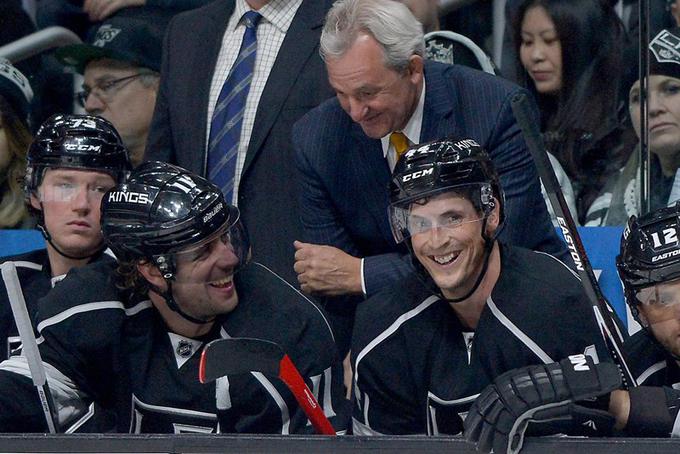 Trener Darryl Sutter je svoje moštvo v končnico popeljal še 14. v 17 poskusih – Kralji bodo pod njegovo taktirko v izločilnih bojih igrali četrtič. | Foto: Reuters