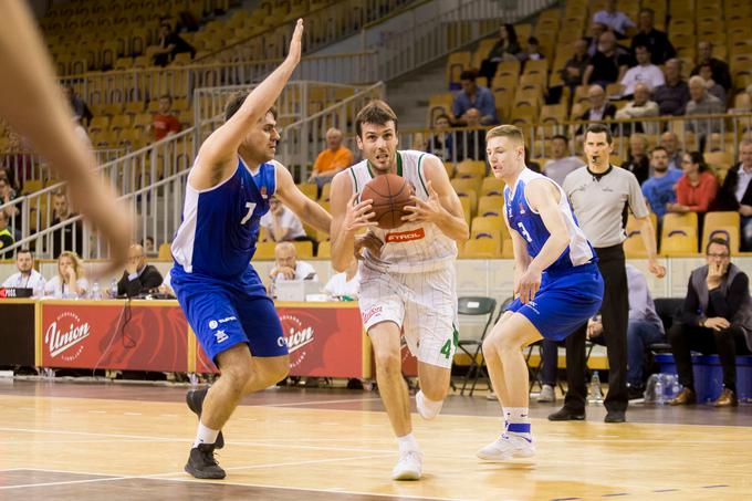 Olimpija (na fotografiji Igor Tratnik) si je v DP privoščila deset porazov. | Foto: Sportida