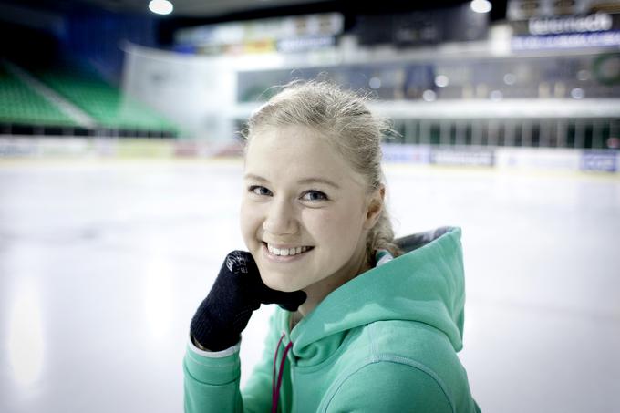 26-letna Celjanka Daša Grm je že nekaj let najboljša slovenska umetnostna drsalka.  | Foto: Ana Kovač