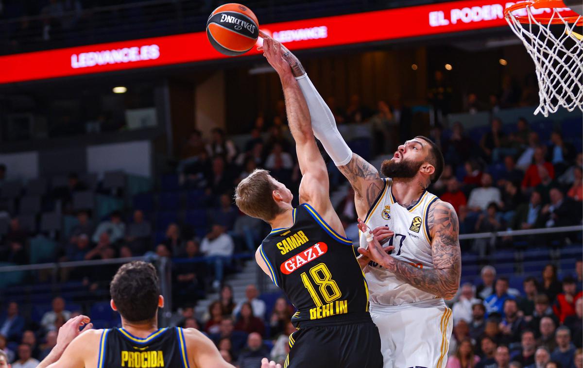 Alba Berlin Žiga Samar Real Madrid | Žiga Samar je dosegel osem točk. | Foto Guliverimage