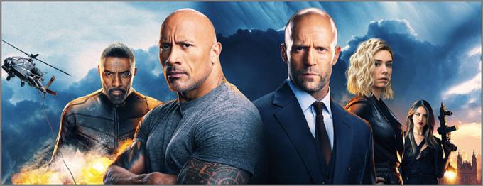 Razburljiva izpeljanka franšize Hitri in drzni prikazuje nenavadno zavezništvo med ameriškim varnostnim agentom Lukom Hobbsom (Dwayne Johnson) in Deckardom Shawom (Jason Statham) ter njun boj proti kibernetsko okrepljenemu teroristu v podobi Idrisa Elbe. • V videoteki DKino. | Foto: 