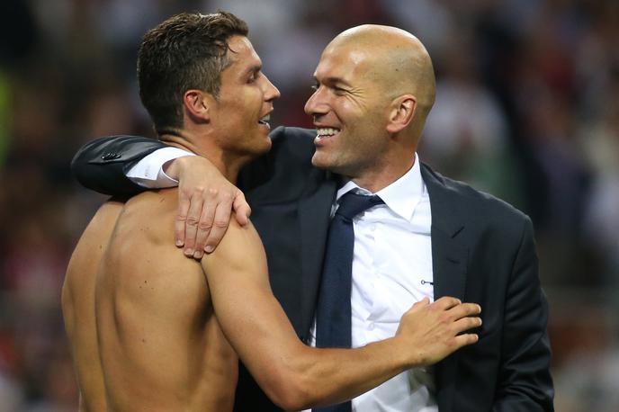 Cristiano Ronaldo, Zinedine Zidane | Foto Reuters