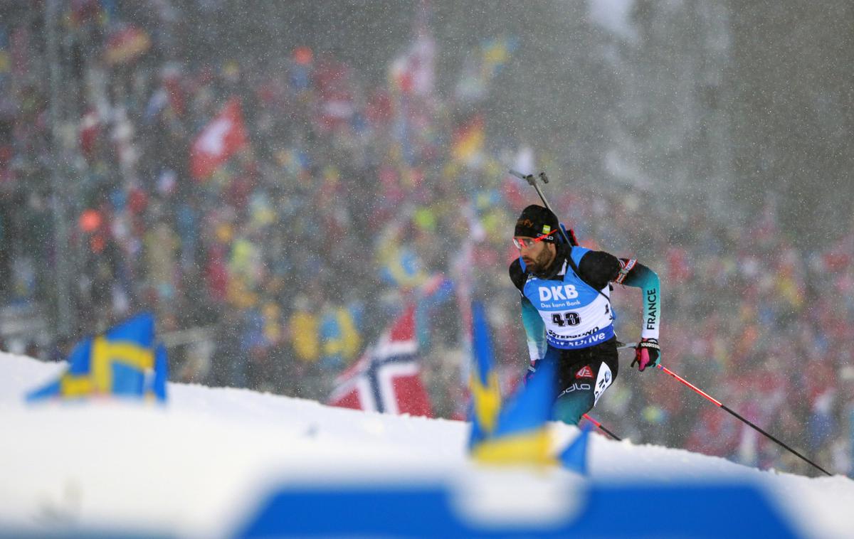 Martin Fourcade | Martin Fourcade po slabem letu spet na najvišji stopnički. | Foto Guliver/Getty Images