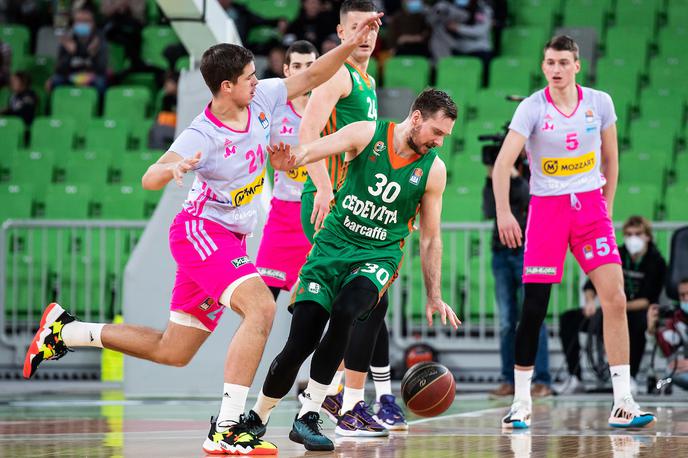 Liga Aba: Cedevita Olimpija - Mega | Cedevita Olimpija je v Stožicah z 92:81 premagala Mego. | Foto Nik Moder/Sportida