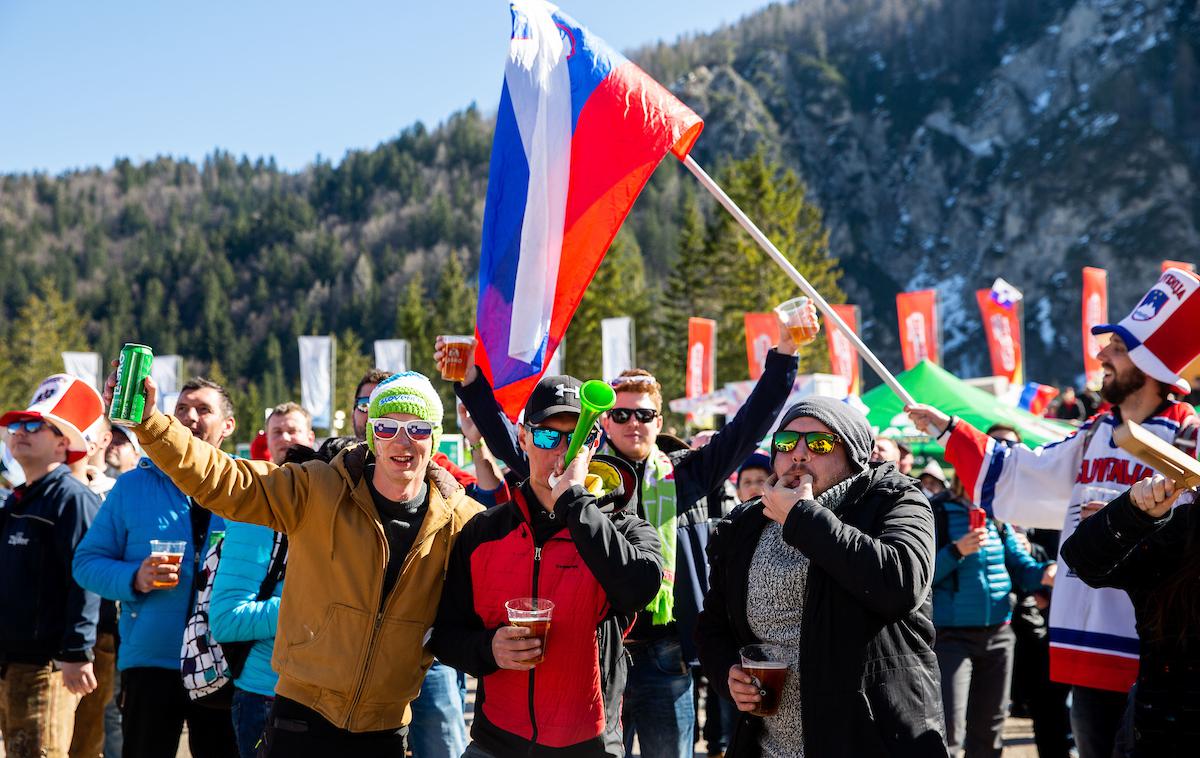 Planica Navijači | Planica je v treh dneh sprejela že skoraj 48 tisoč gledalcev. | Foto Maša Kraljič/Sportida