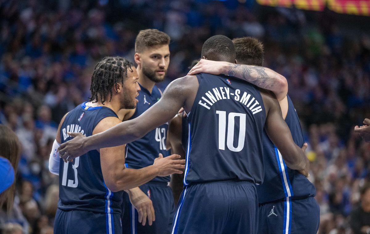 Luka Dončić, Dallas Mavericks | Košarkarji Dallasa so se dobro znašli tudi ob odsotnosti Luke Dončića, kar je dober kapital pred nadaljevanjem končnice. | Foto Reuters