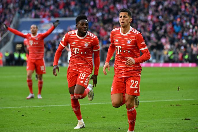 Joao Cancelo Bayern | Joao Cancelo, ki se je pozimi preselil v München iz Manchestra, je dosegel prvi zadetek za Bayern. | Foto Reuters