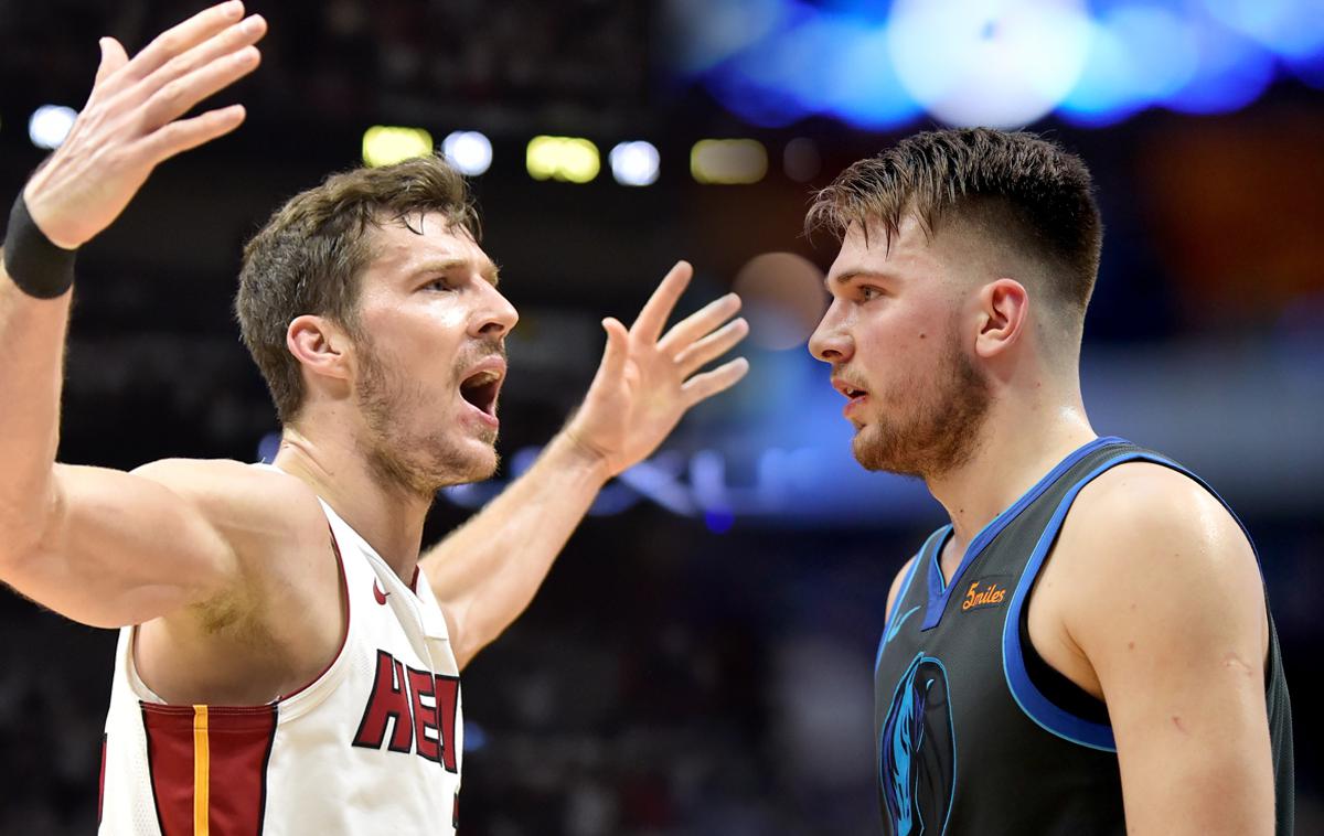 Goran Dragić. Luka Dončić. | Bi lahko Dragić in Dončić zaključila sezono kar v zabaviščnem parku? | Foto Getty Images