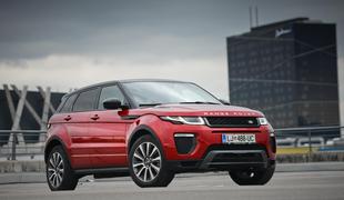 Range rover evoque 2.0 TD4 – trendovski lord za vse tiste Slovence, ki sanjajo o modri krvi