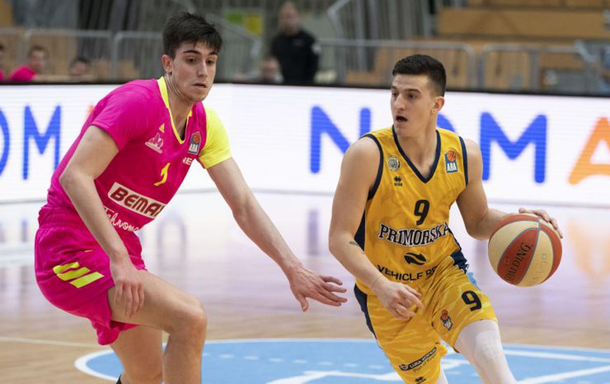 Koper Primorska Mega | Košarkarji Kopra Primorske so po Krki in Cedeviti Olimpiji v ligi ABA premagali še Mego Bemax. | Foto ABA liga