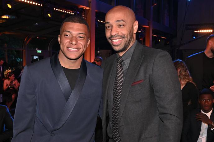 Kylian Mbappe Thierry Henry | Selektor Francije na OI Thierry Henry zaenkrat zvezdnika Kyliana Mbappeja ni uvrstil na seznam kandidatov. | Foto Guliverimage