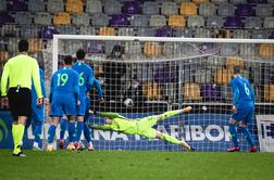 Slovenski nogometni upi remizirali v Ljudskem vrtu #foto