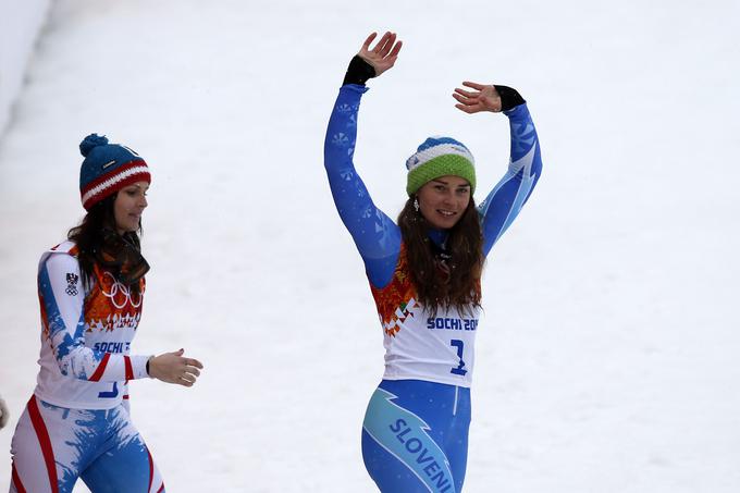 Anna Fenninger in Tina Maze | Foto: Getty Images