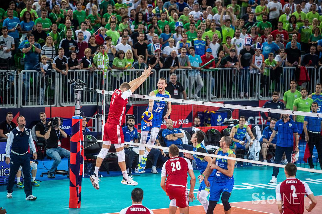 EuroVolley: Slovenija Poljska