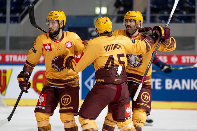 Servette | Hokejisti švicarskega kluba Servette iz Ženeve se bodo za lovoriko v ligi prvakov na domačem ledu pomerili s švedsko Skellefteo. | Foto Guliverimage