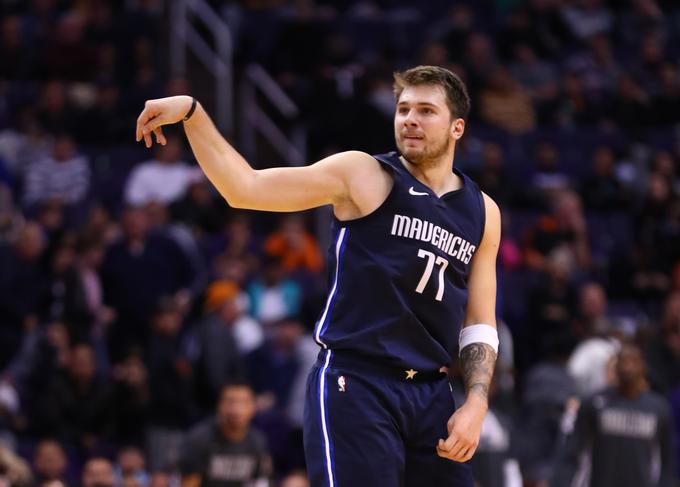 Luka Dončić bo v ligi NBA znova na delu v noči na sredo (1.30 po slovenskem času) na gostovanju pri New Orleansu. | Foto: Reuters