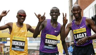 Zmaga Sambuja, Lagat rekorden, Kipsang četrti in slovo Gebreja