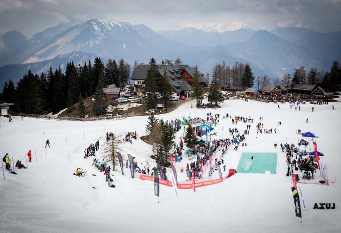 1. aprila bodo na Krvavcu že 13. gostili Lužo.  | Foto: Sportida