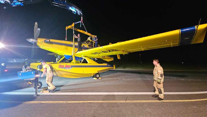 Air Tractor | Foto: Uprava RS za zaščito in reševanje