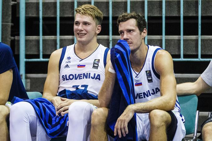 Luka Dončić je bil s 24 točkami spet najboljši strelec Slovenije. | Foto: Grega Valančič/Sportida