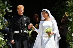 Harry in Meghan sta postala mož in žena #foto #video