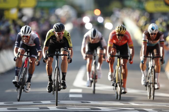 Luka Mezgec | Luka Mezgec se je še drugič na letošnjem Touru prebil na drugo mesto. | Foto Reuters