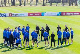 Trening Slovenska nogometna reprezentanca Brdo