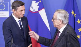 Pahor zadovoljen z obiskom v Bruslju: Opravil sem vse naloge