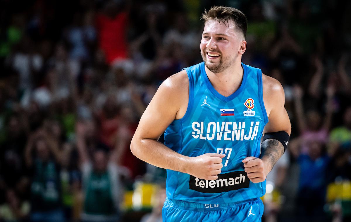 Slovenija Estonija Luka Dončić | Luka Dončić bo MVP prvenstva. Tako meni skoraj polovica novinarjev, ki bodo spremljali tekmovanje. | Foto Vid Ponikvar