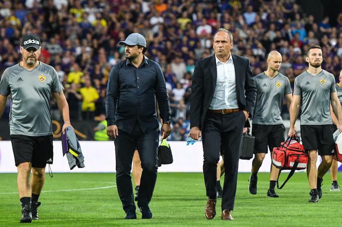 Darko Milanič Maribor Rosenborg | Ko je Maribor igral zadnjo domačo kvalifikacijsko tekmo za ligo prvakov, so bili pri Mariboru še Saša Gajser, Zlatko Zahović in Darko Milanič, pisalo pa se je še "necovidno" leto 2019. | Foto Miloš Vujinović/Sportida