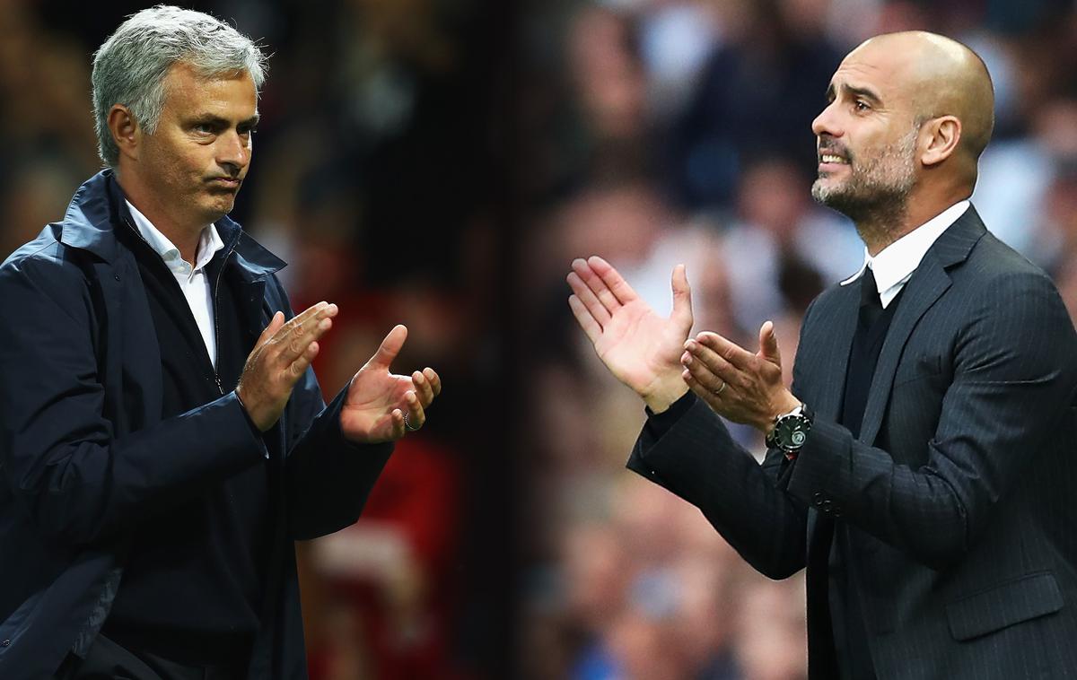 Jose Mourinho, Pep Guardiola | Foto Guliver/Getty Images