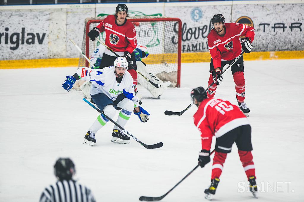 slovenska hokejska reprezentanca : Avstrija, Podmežakla