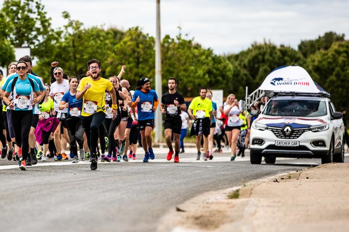 Wings Zadar 2019 | V Zadru je danes potekal tek Wings For Life World Run. Na največji tekaški prireditvi naših sosedov, ki se je je udeležilo rekordnih devet tisoč tekačev, je teklo skoraj 200 Slovencev. | Foto Grega Valančič/Sportida