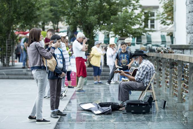 Ulični glasbeniki Ljubljana | Foto: Ana Kovač