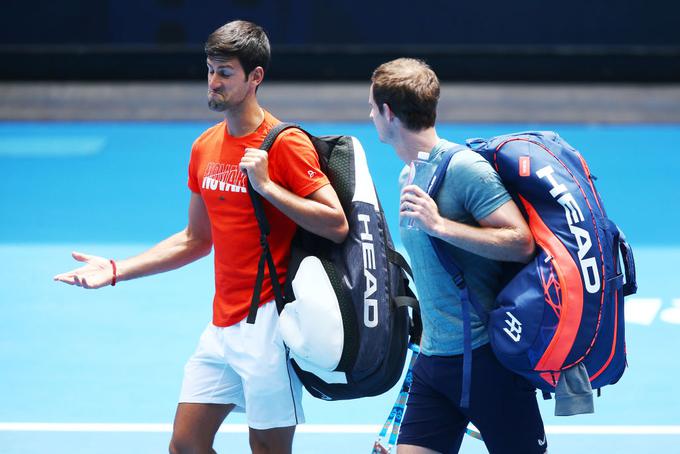 Novak Đoković, Andy Murray | Foto: Gulliver/Getty Images