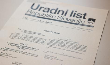 Je to konec za Uradni list?